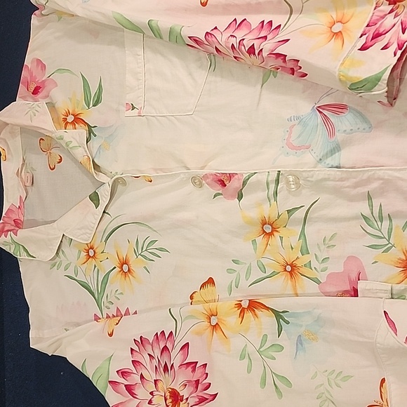 Vintage Victoria's Secret floral pajama set - Picture 2 of 11
